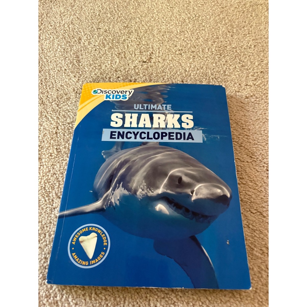 Discovery‎ Kids Ultimate Sharks Encyclopedia Book Childrens Learning